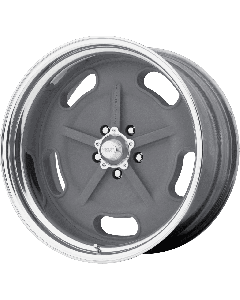 American Racing VN470 Salt Flat 15X8 5X139.7 Mag Gray Center/Polished Barrel
