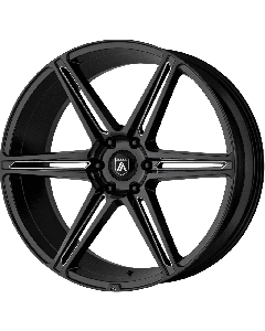 Asanti Abl-25 Alpha 20X9 6X135 Gloss Black Milled