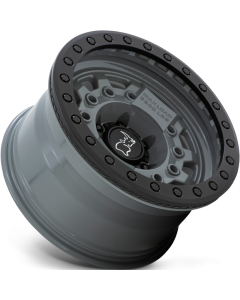 Black Rhino Avenger 17X8.5 6X139.7-30MM Battleship Gray W/ Black Hardware