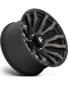 Fuel D674 Blitz 17X9 8X180 Matte Black Mache Dark Tint