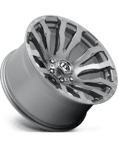 Fuel D693 Blitz 20X9 6X135 Brushed Gun Metal Tinted Clear