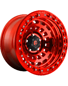 Fuel D100 Zephyr 17X9 6X139.7 Candy Red