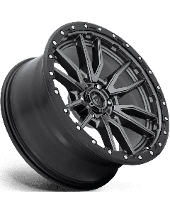 Fuel D680 Rebel6 18X9 6X139.7 Anthracite Center W/ Black Lip