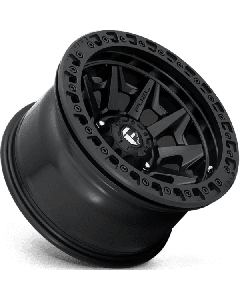 Fuel D114 Covert 17X9 6X135 Matte Black W/ Matte Black Ring