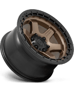 Fuel D751 Block 17X9 6X135 Matte Bronze With Black Ring