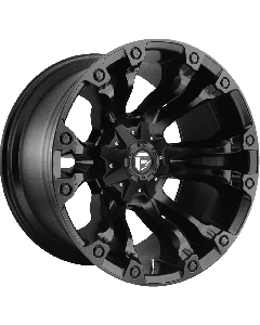 Fuel D560 Vapor 17X9 8X165.1 Matte Black