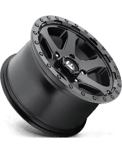 Fuel D589 Ripper 17X9 5X127 Matte Black Gloss Black Lip