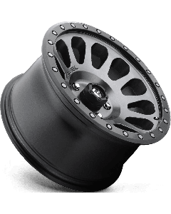 Fuel D601 Vector 17X9 5X127 Matte Gun Metal Black Bead Ring