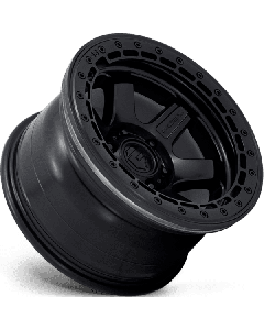Fuel D122 Block Beadlock 17X9 6X135 Matte Black