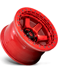 Fuel D123 Block Beadlock 17X9 5X127 Candy Red