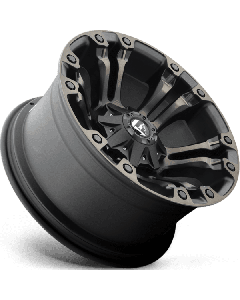 Fuel D569 Vapor 20X9 5X114.3 / 5X120 Matte Black Double Dark Tint