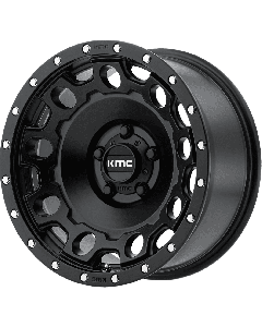 KMC Wheels KM529 Holeshot 17X9 5X127 Satin Black