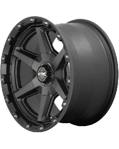 KMC Wheels KM101 Tempo 17X9 6X135 / 6X139.7 Off-Set 0 Satin Black With Gray Tint