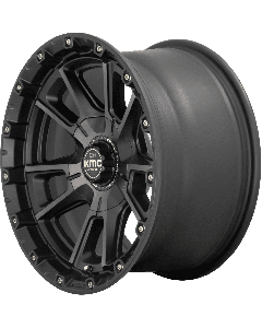 KMC Wheels KM100 Sync 17X9 6X135 / 6X139.7 Satin Black