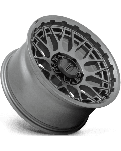 KMC Wheels KM722 Technic 17X9 6X135 Satin Black