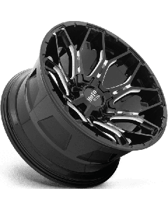 Moto Metal Mo808 Sniper 20X9 8X180 Gloss Black Milled