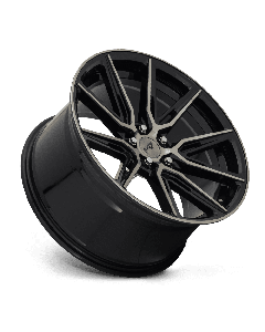 Niche M219 Gemello 20X9 5X115 Gloss Black & Machined Ddt