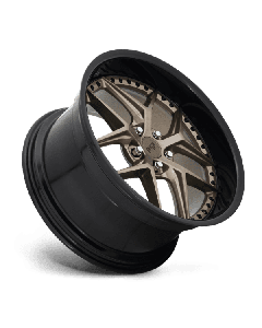 Niche M227 Vice 20X10.5 5X114.3 Matte Bronze W/ Black Lip
