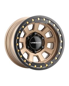 Vision Ojos Beadlock 17X9 5X127 Bronze