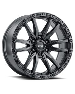 G-FX TR22 17X9 6X139.7 Matte Black