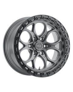 Weld Off-Road Ledge Six W107 18X9 6X139.7 Satin Gunmetal / Black ring