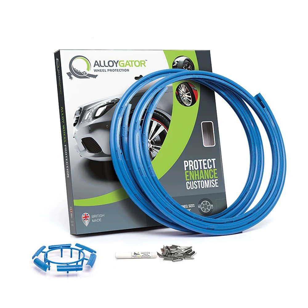 Set of 4 Wheel Protectors  - Blue