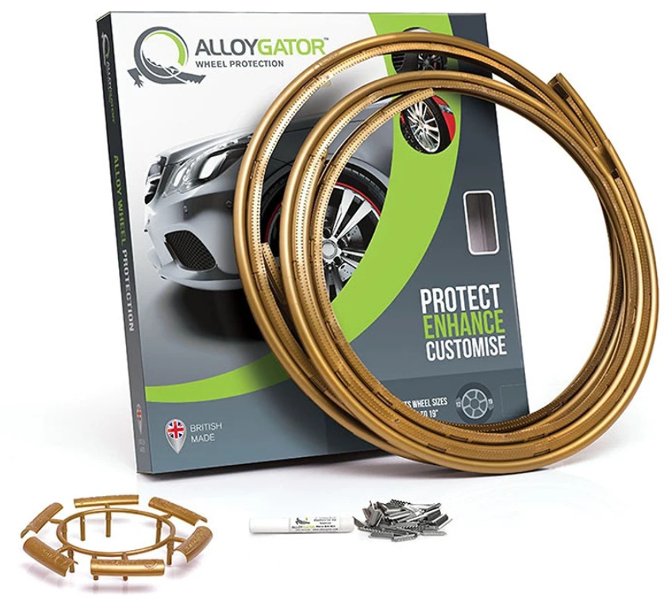 Set of 4 Wheel Protectors - Gold