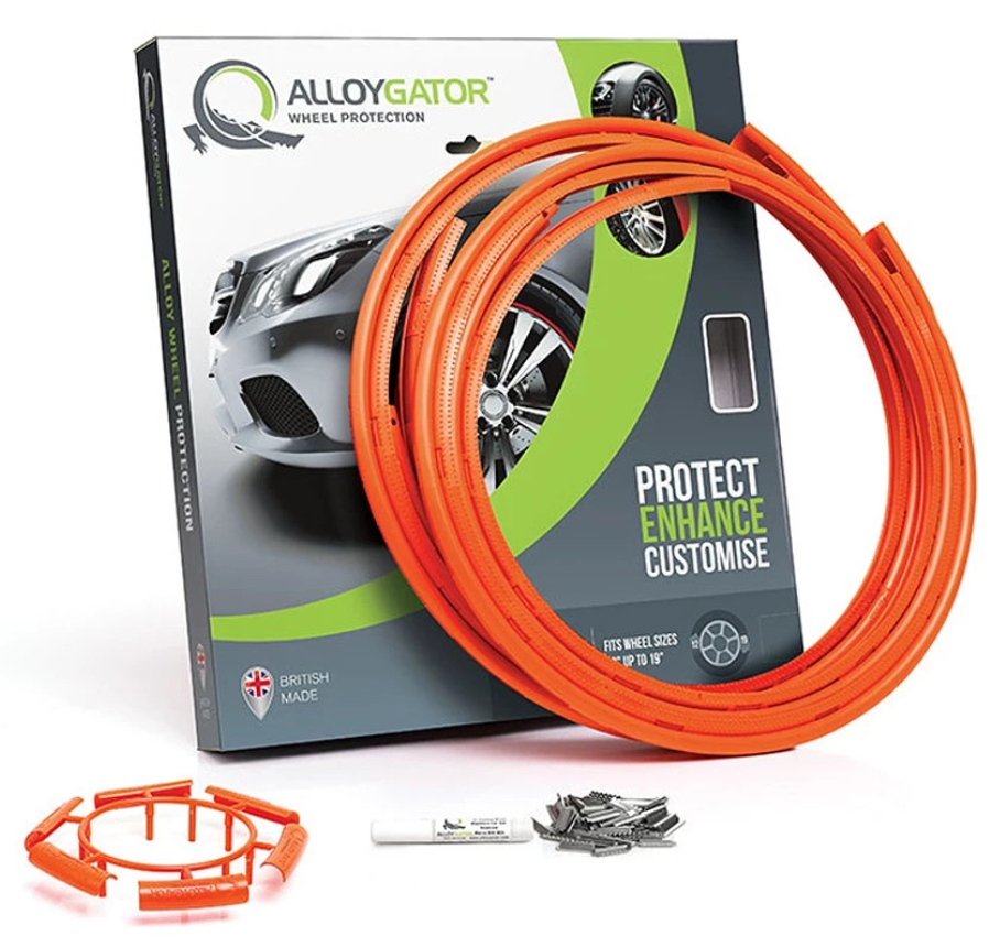 Set of 4 Wheel Protectors - Orange