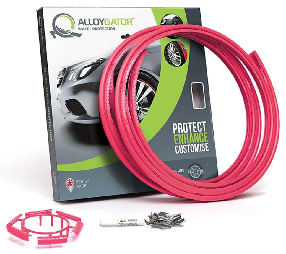 Set of 4 Wheel Protectors - Pink
