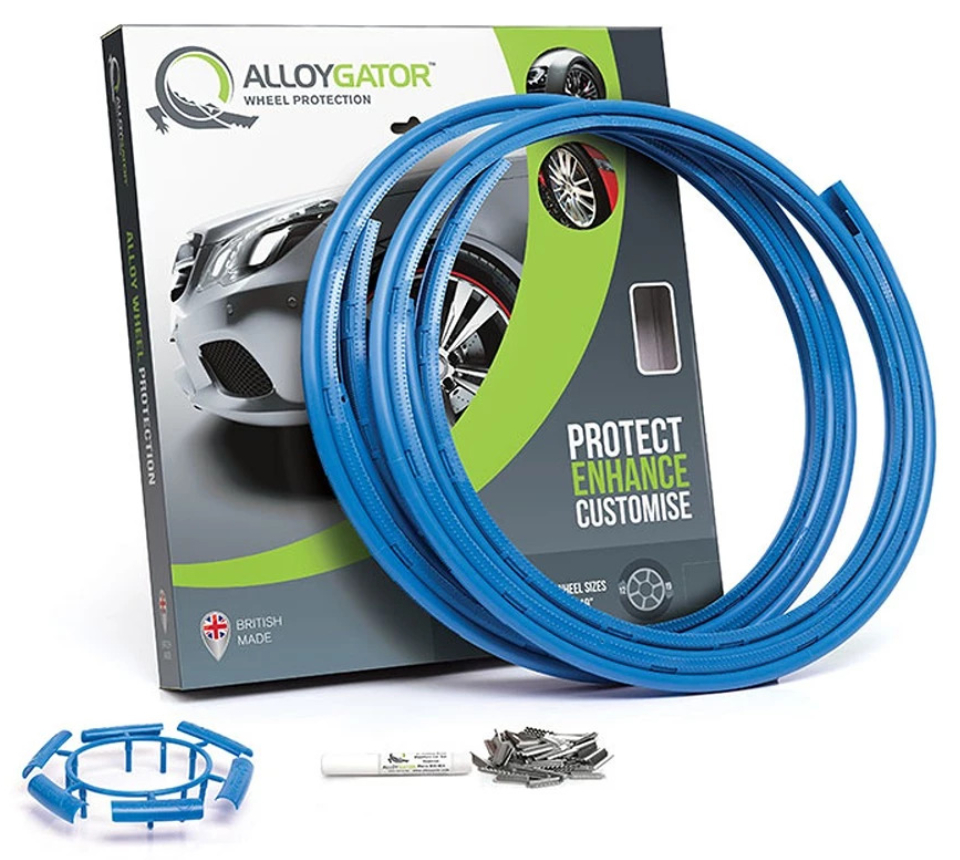 Set of 4 Wheel Protectors - S.Blue
