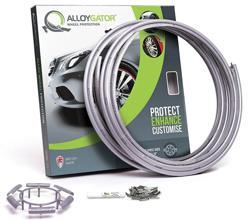Set of 4 Wheel Protectors - Silver
