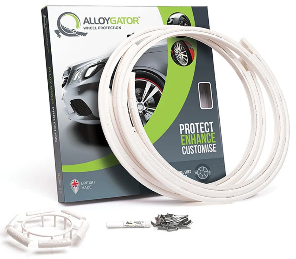 Set of 4 Wheel Protectors - White