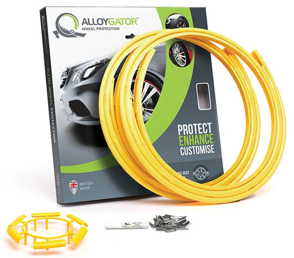 Set of 4 Wheel Protectors - Yellow
