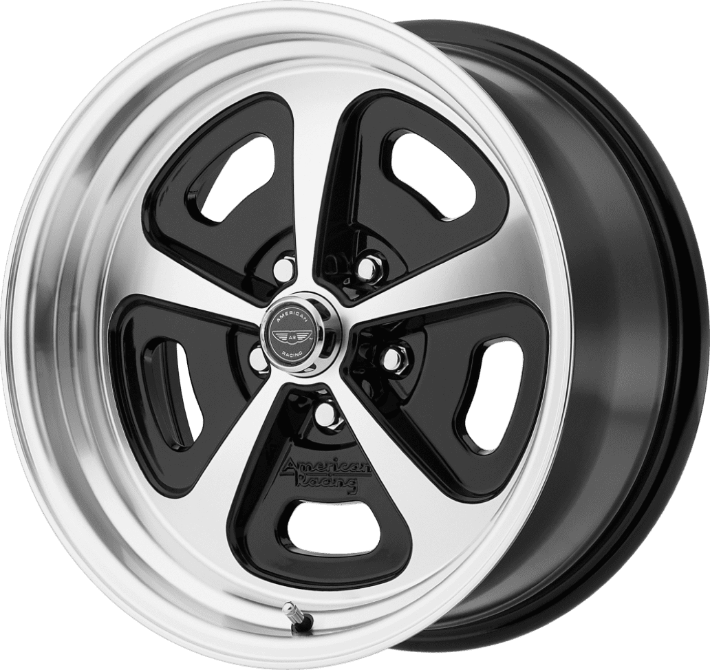 American Racing VN501 500 Mono Cast 17X8 5X120 Gloss Black Machined