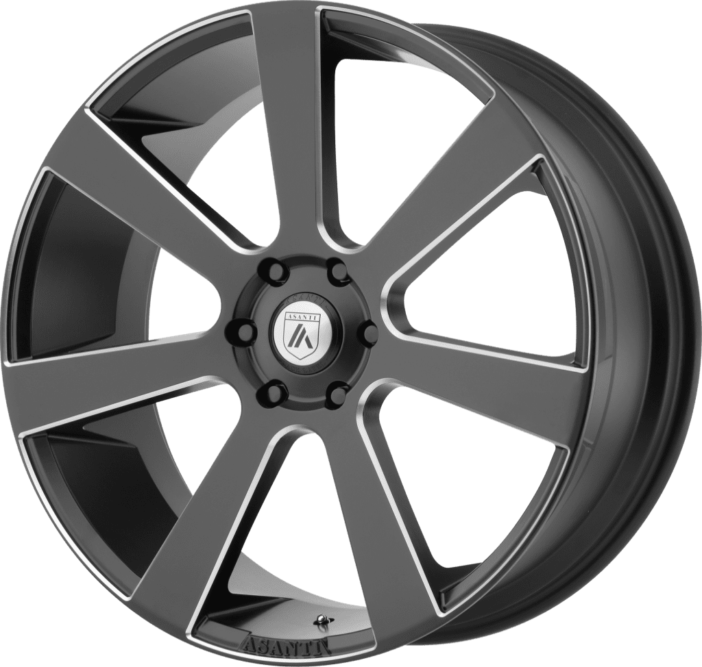 Asanti Abl-15 Apollo 22X9 6X135 Satin Black Milled