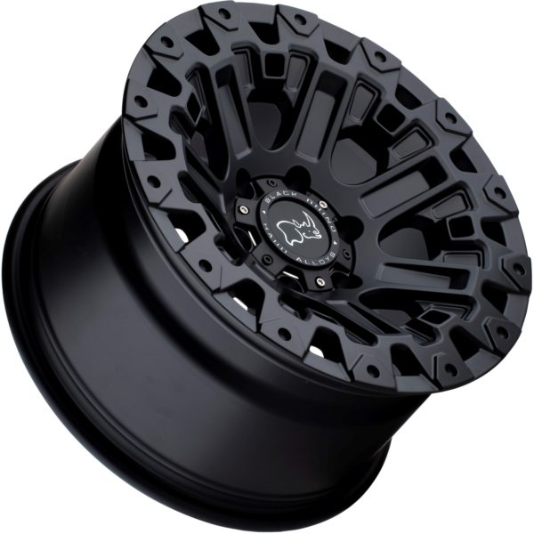 Black Rhino Ozark 17X9.5 6X139.7 Matte Black