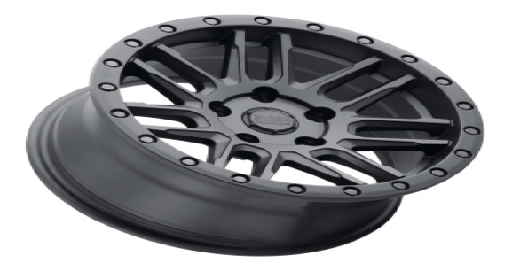 Black Rhino Arches 20X9.5 5X150 Matte Black