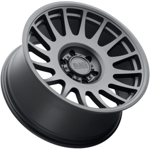 Black Rhino Bullhead 17X9 5X127 Matte Black