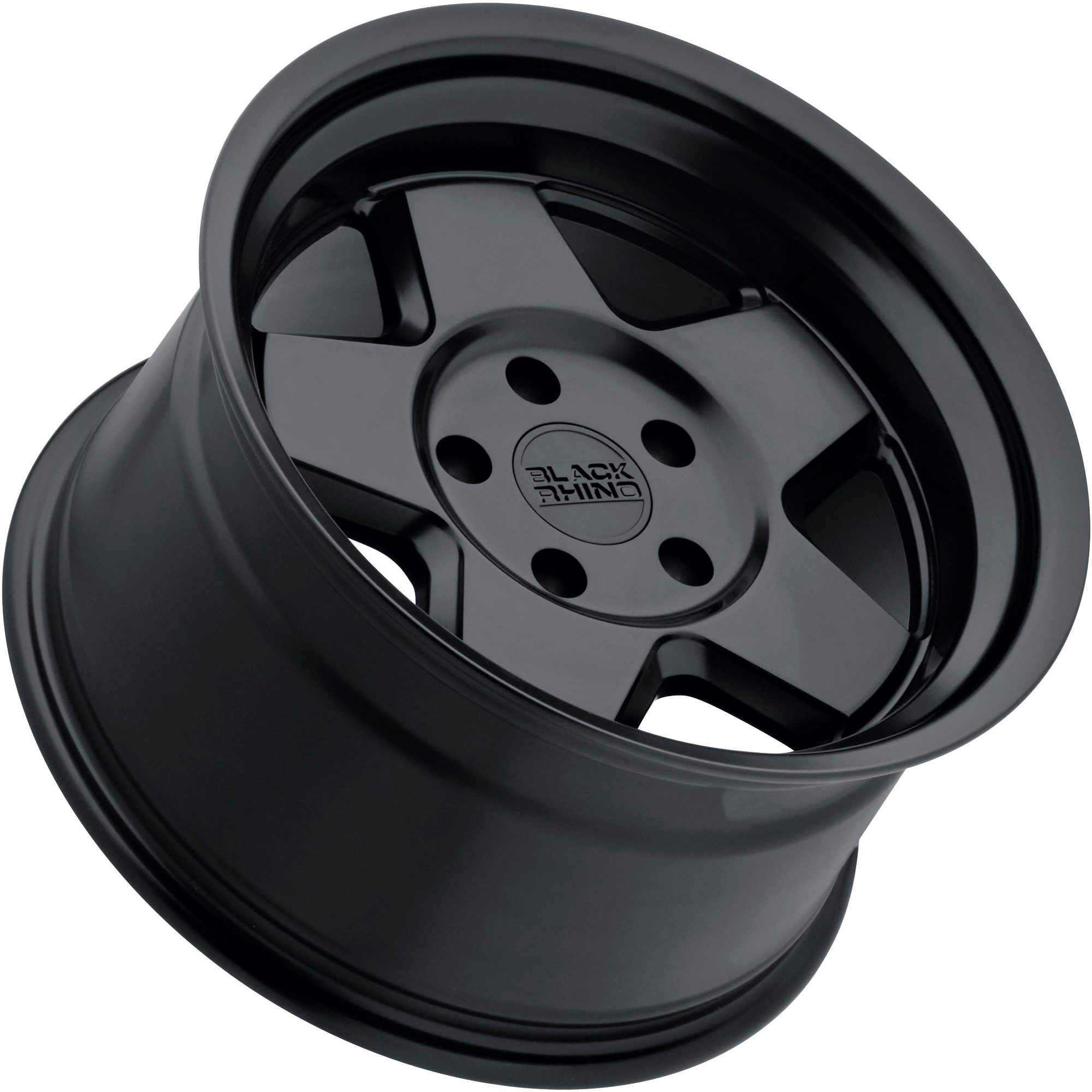 Black Rhino Realm 17X9.5 5X127 Semi Gloss Black