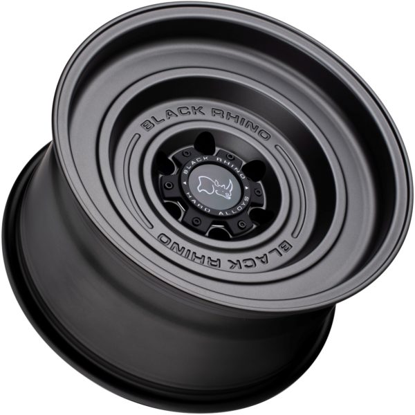 Black Rhino Solid 17X9.5 5X127 Matte Black