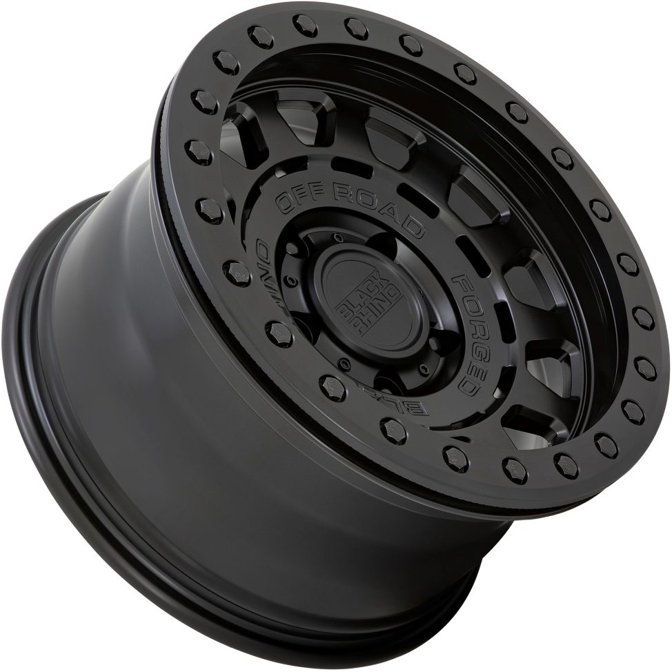 Black Rhino Prerunner Forged Beadlock 17X8.5 5X127 Matte Black