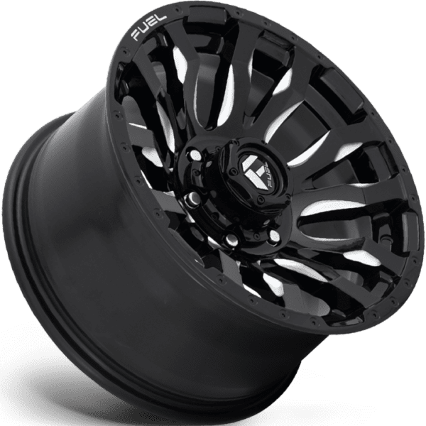Fuel D673 Blitz 18X9 8X170 Gloss Black And Milled
