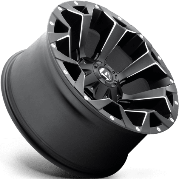 Fuel D546 Assault 20X12 5X114.3 / 5X127 Matte Black Milled