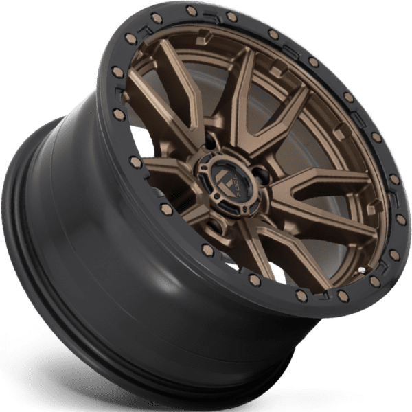 Fuel D681 Rebel5 17X9 5X127 Matte Bronze With Black Lip
