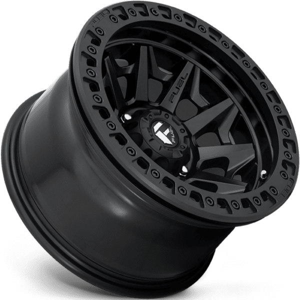 Fuel D114 Covert 17X9 6X135 Matte Black W/ Matte Black Ring