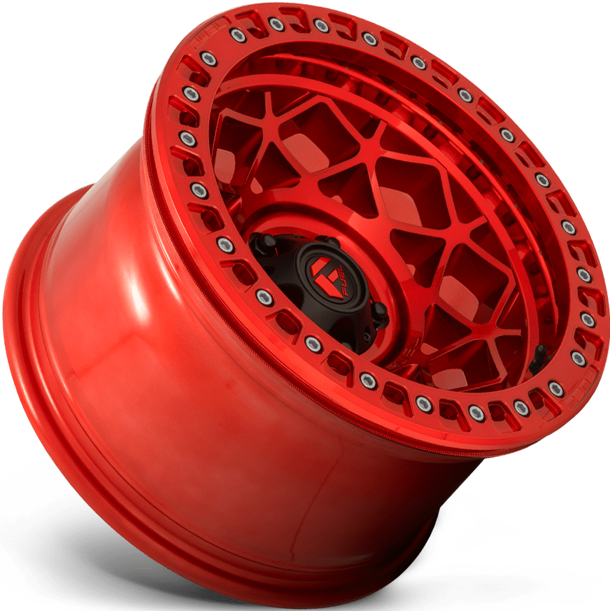 Fuel D121 Unit 17X9 5X127 Candy Red
