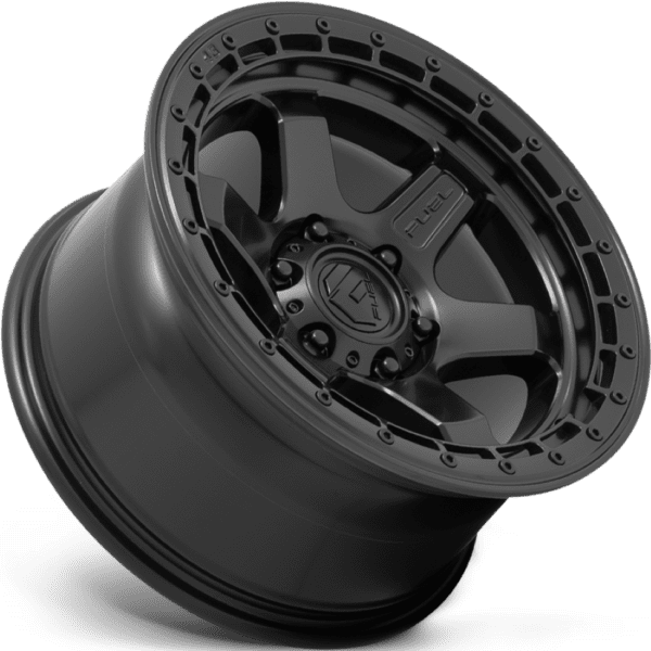 Fuel D750 Block 17X9 5X127 Matte Black