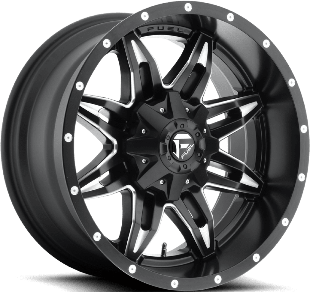 Fuel D567 Lethal 20X9 5X139.7 / 5X150 1MM Matte Black Milled