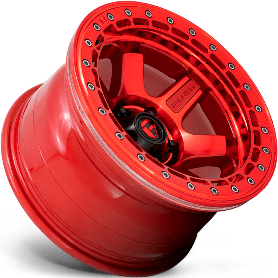 Fuel D123 Block Beadlock 17X8.5 6X139.7 Candy Red