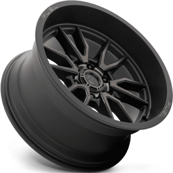 Fuel D762 Clash6 17X9 6X139.7 Matte Black Double Dark Tint